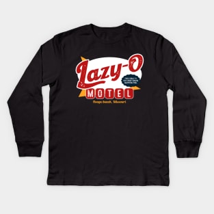 Lazy-O Motel Kids Long Sleeve T-Shirt